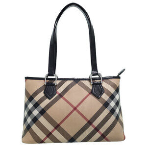 Burberry Check Tote Bag